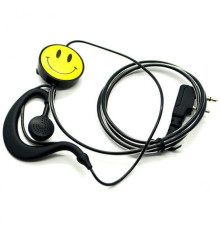 Гарнитура для раций Kenwood, Baofeng, Anytone "Смайлик"